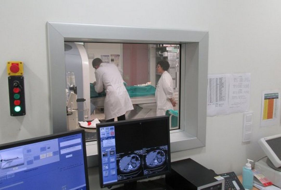 Departamento de radiología del hospital de Gandia Departamento de radiología del hospital de Gandia