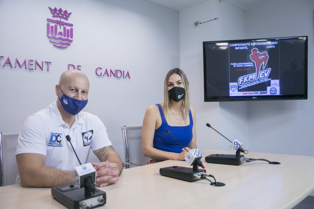 José Nuñez de BoxSafor y Lydia Morant, concejala de Deportes José Nuñez de BoxSafor y Lydia Morant, concejala de Deportes