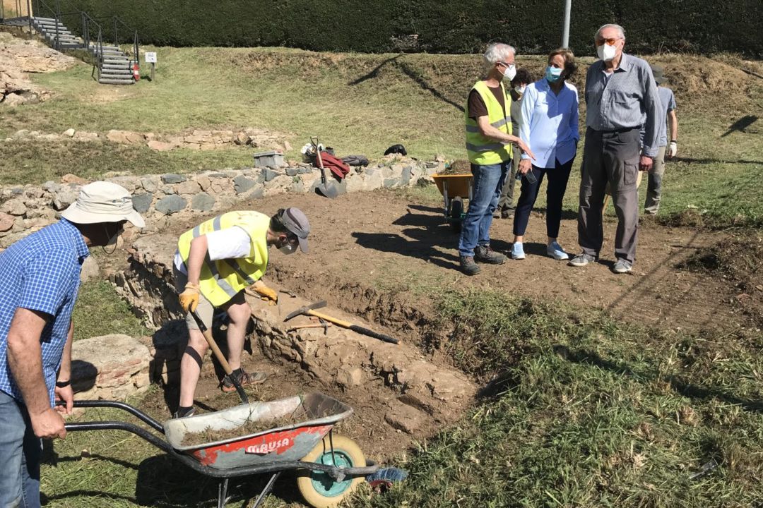 Les excavacions a Tossa Les excavacions a Tossa