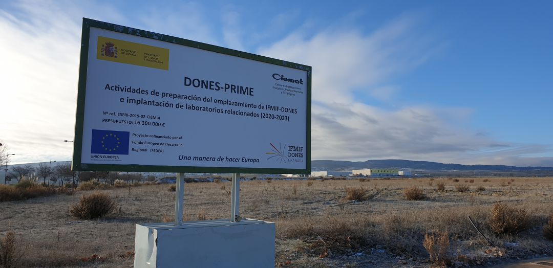Terrenos en el polígono industrial de Escúzar (Granada) destinados a la construcción del acelerador de partículas del proyecto internacional IFMIF-Dones Terrenos en el polígono industrial de Escúzar (Granada) destinados a la construcción del acelerador de partículas del proyecto internacional IFMIF-Dones