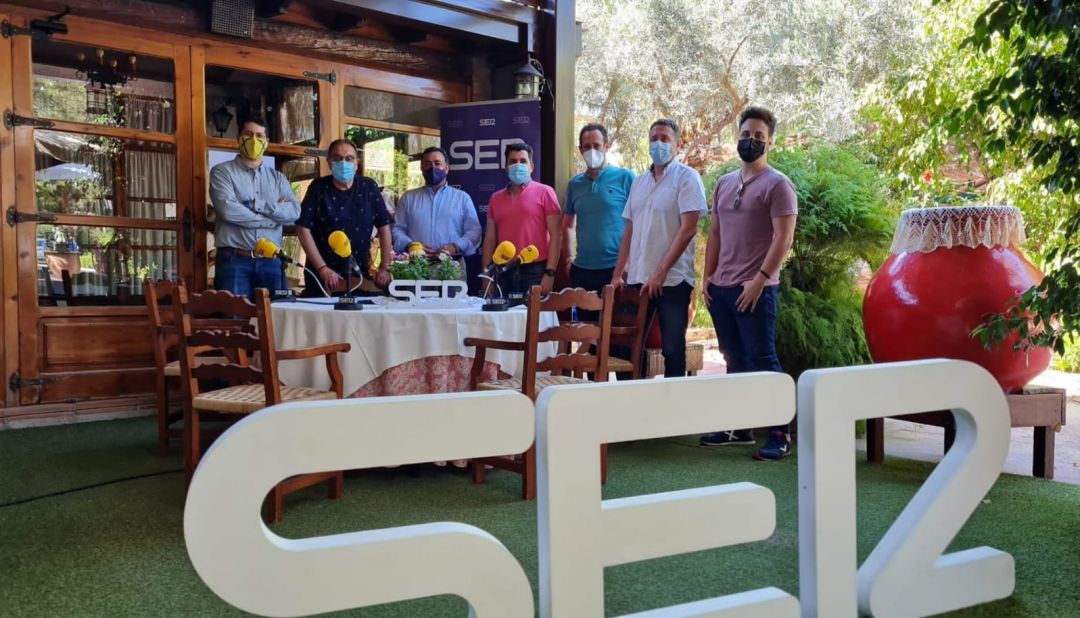 Jose Antonio Sánchez, Pepe Pallarés, Domingo Camacho, Txema Almela, Jorge Fenor, Xavi Julià y Rubén González Jose Antonio Sánchez, Pepe Pallarés, Domingo Camacho, Txema Almela, Jorge Fenor, Xavi Julià y Rubén González