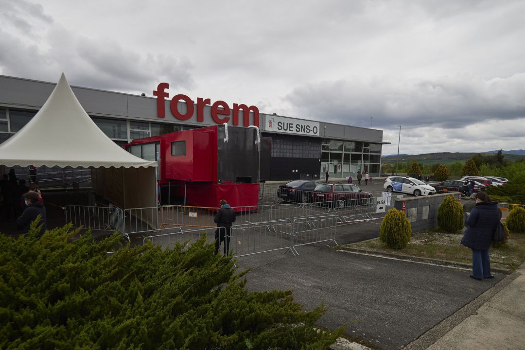 Las instalaciones Forem, donde se ha llevado a cabo un dispositivo de vacunación contra el Covid-19 con la vacuna de Janssen Las instalaciones Forem, donde se ha llevado a cabo un dispositivo de vacunación contra el Covid-19 con la vacuna de Janssen