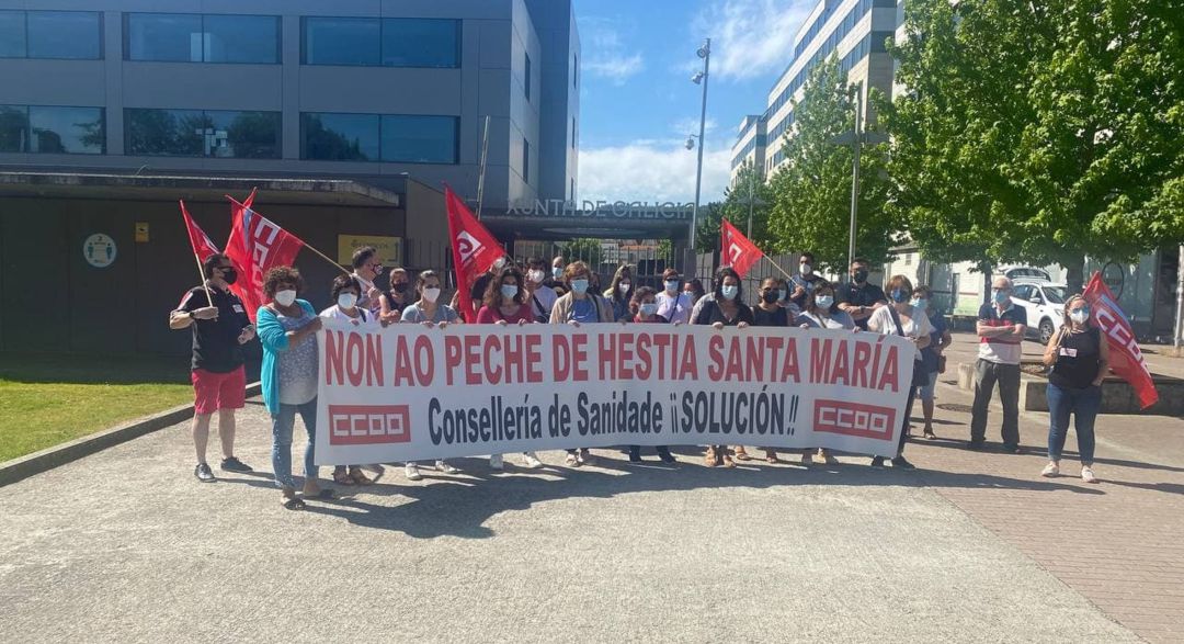 La Xunta cerró el sanatorio de Santa María sin tener donde realojar a todos los pacientes La Xunta cerró el sanatorio de Santa María sin tener donde realojar a todos los pacientes