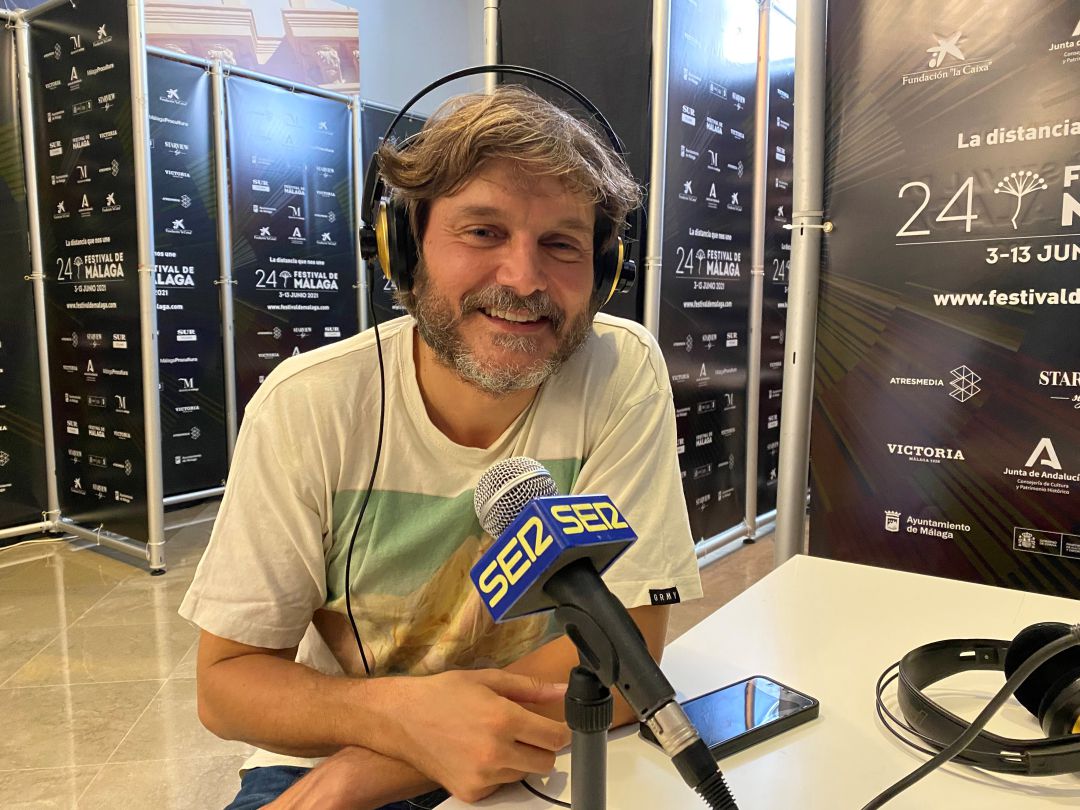 Salva Reina en la entrevista en Ser Málaga Salva Reina en la entrevista en Ser Málaga