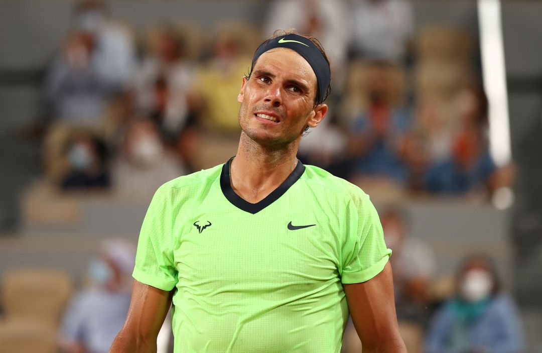 Rafa Nadal en las semifinales de Roland Garros Rafa Nadal en las semifinales de Roland Garros