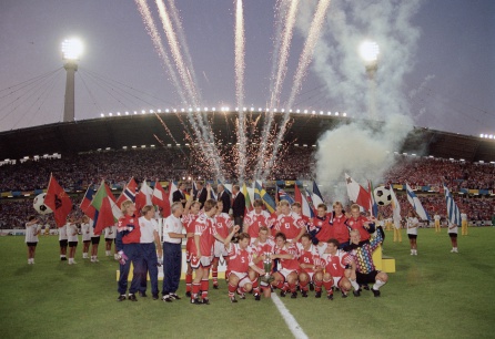 Selección de Dinamarca campeona de europa 1992 Selección de Dinamarca campeona de europa 1992