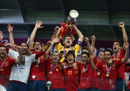 Casillas con la selección española Casillas con la selección española