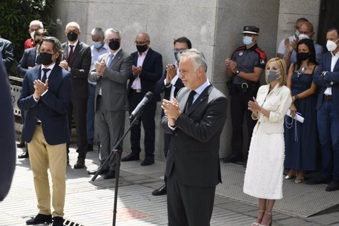 Minuto de silencio en Presidencia. Minuto de silencio en Presidencia.