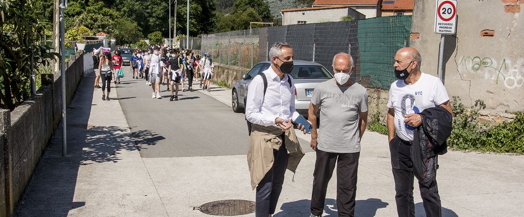 Visita del PP a Feáns Visita del PP a Feáns