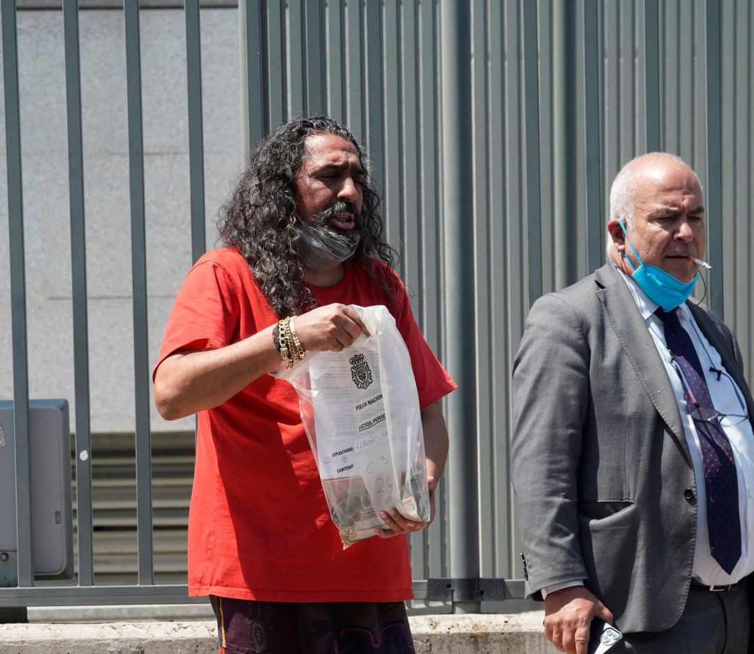 Diego "El Cigala" tras salir en libertad Diego "El Cigala" tras salir en libertad