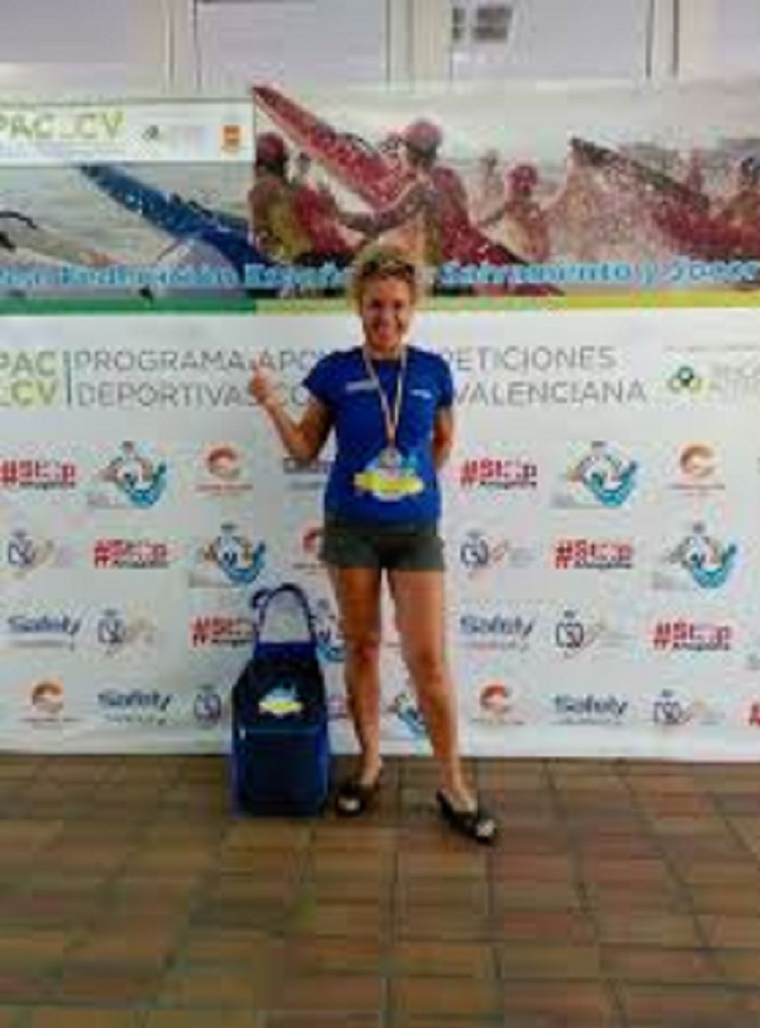 Compañeros y compañeras piden un homenaje a la gran deportista ourensana Cristina García Colomo Compañeros y compañeras piden un homenaje a la gran deportista ourensana Cristina García Colomo