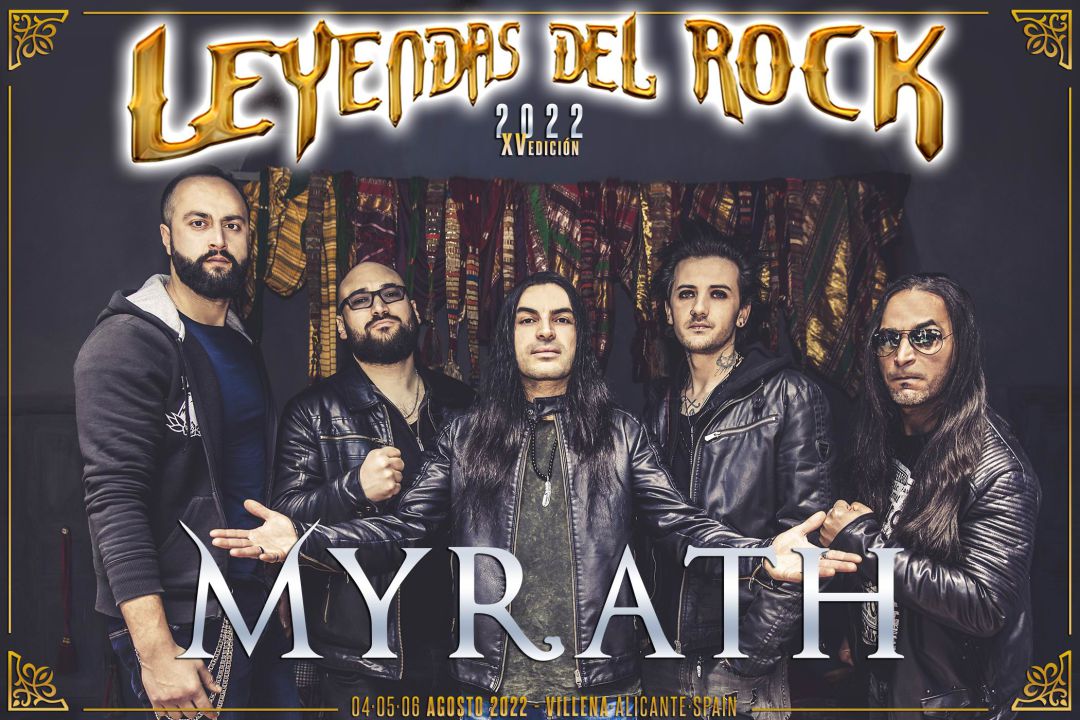 Cartel del grupo Myrath Cartel del grupo Myrath