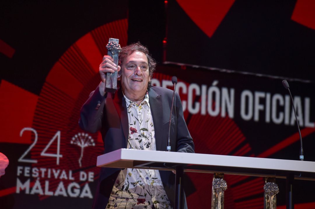 Agusti Villaronga recibe la Biznaga de Oro Agusti Villaronga recibe la Biznaga de Oro