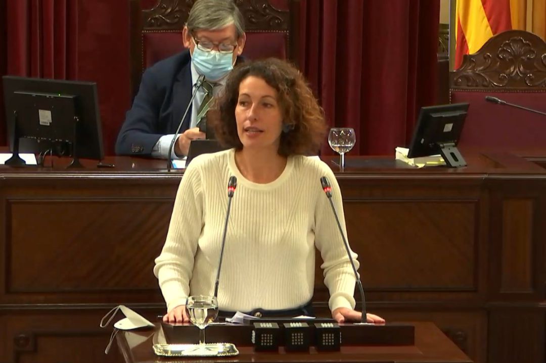 Tur, en una intervención parlamentaria Tur, en una intervención parlamentaria
