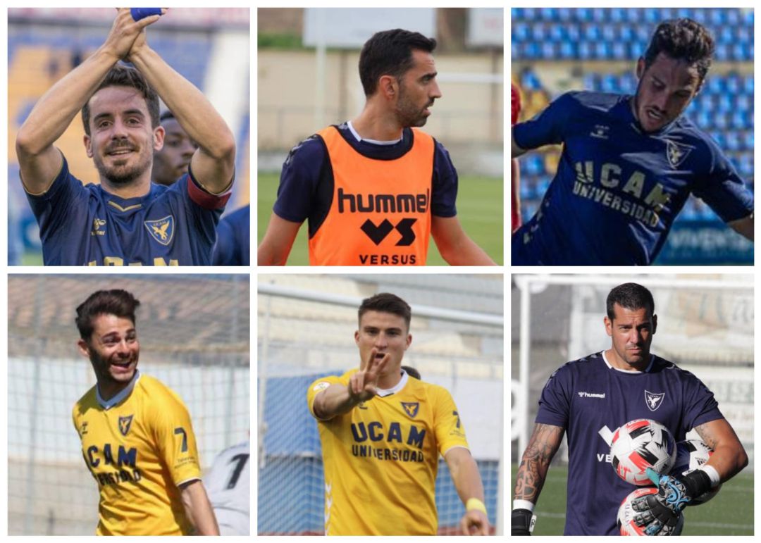 Algunos futbolistas pendientes de decidir su futuro en el UCAM Algunos futbolistas pendientes de decidir su futuro en el UCAM