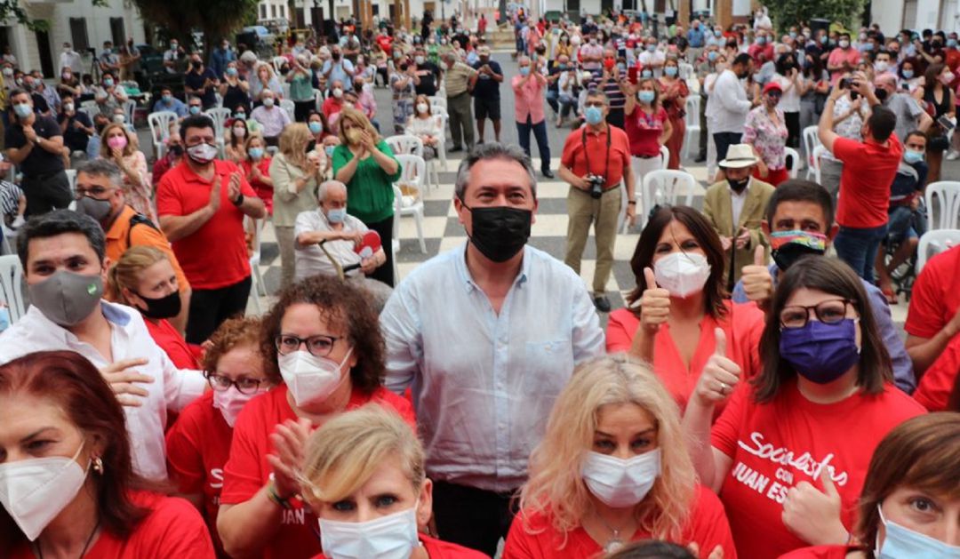 Juan Espadas se dio un baño de masas, este fin de semana, en la provincia de Jaén para el fin de campaña Juan Espadas se dio un baño de masas, este fin de semana, en la provincia de Jaén para el fin de campaña