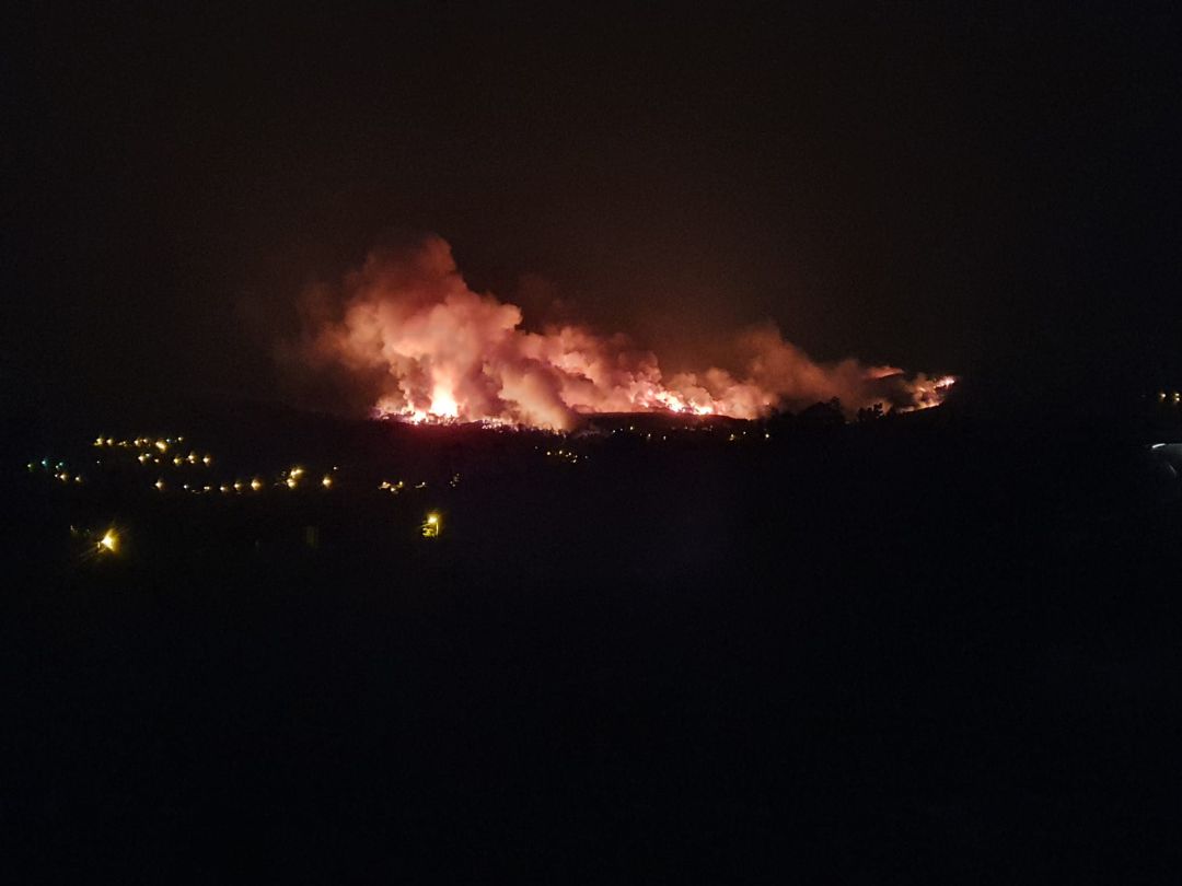 Incendio de Salvaterra Incendio de Salvaterra