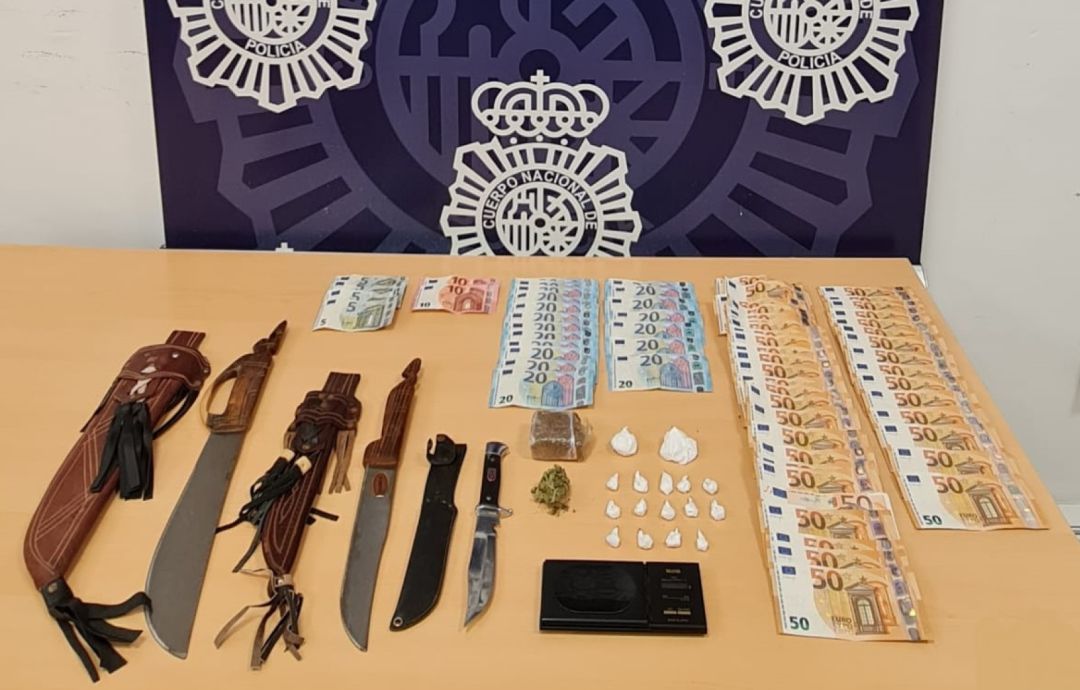 La policía da por desarticulado este punto de venta de drogas La policía da por desarticulado este punto de venta de drogas