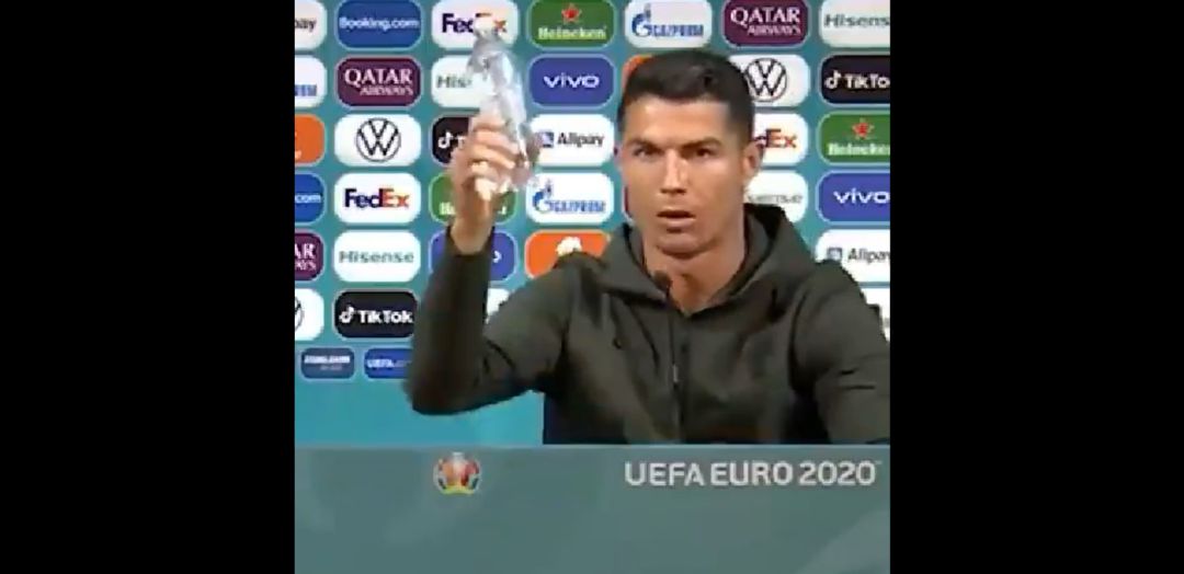 Cristiano Ronaldo, durante la rueda de prensa previa al partido entre Hungría y Portugal Cristiano Ronaldo, durante la rueda de prensa previa al partido entre Hungría y Portugal