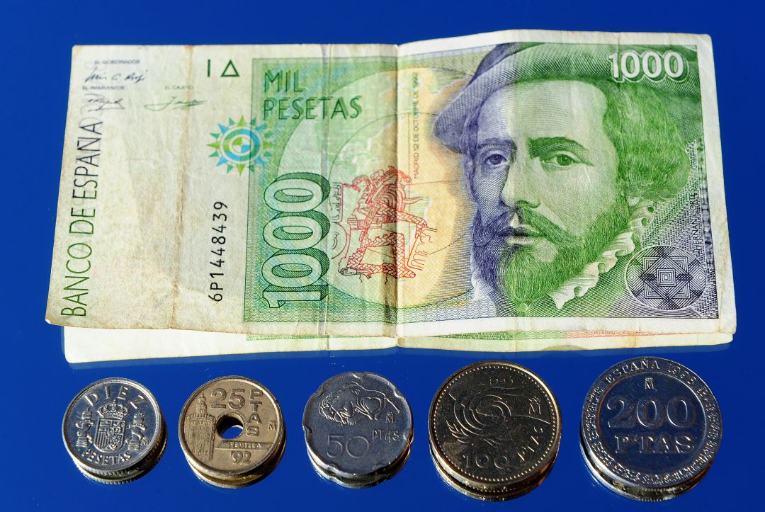 Algunas de las pesetas más características. Algunas de las pesetas más características.