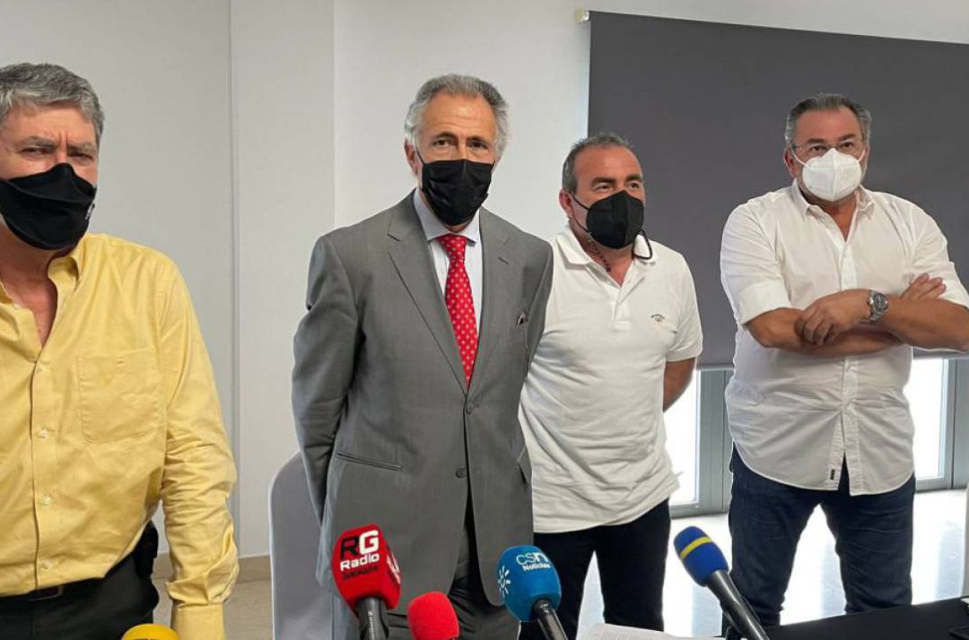 Ramón García y Tomás Membrado, en una anterior rueda de prensa. Ramón García y Tomás Membrado, en una anterior rueda de prensa.