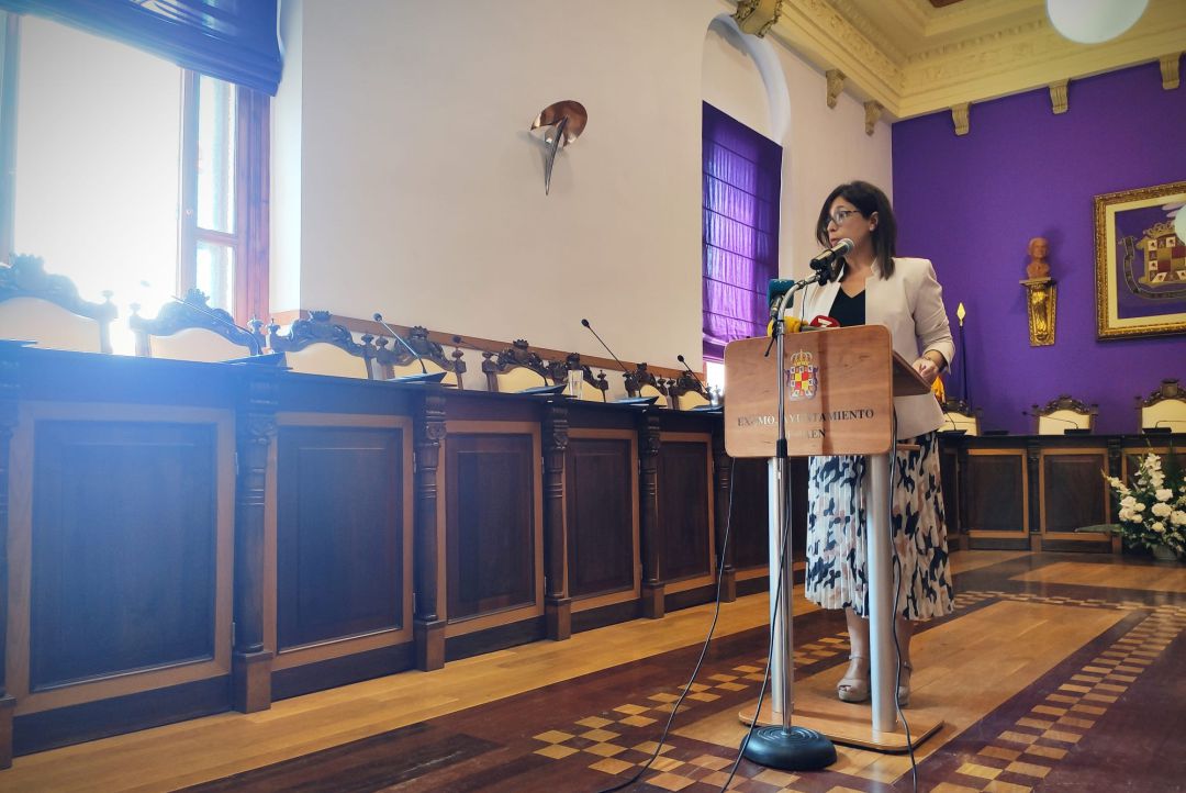 La edil de presidencia África Colomo ha aportado, este lunes, detalles del estado de los Fondos Edusi para la capital jiennense La edil de presidencia África Colomo ha aportado, este lunes, detalles del estado de los Fondos Edusi para la capital jiennense