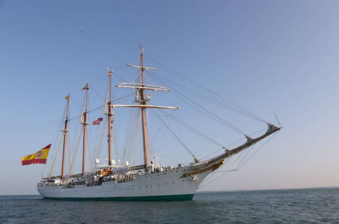 Imagen del buque escuela Juan Sebastián Elcano Imagen del buque escuela Juan Sebastián Elcano