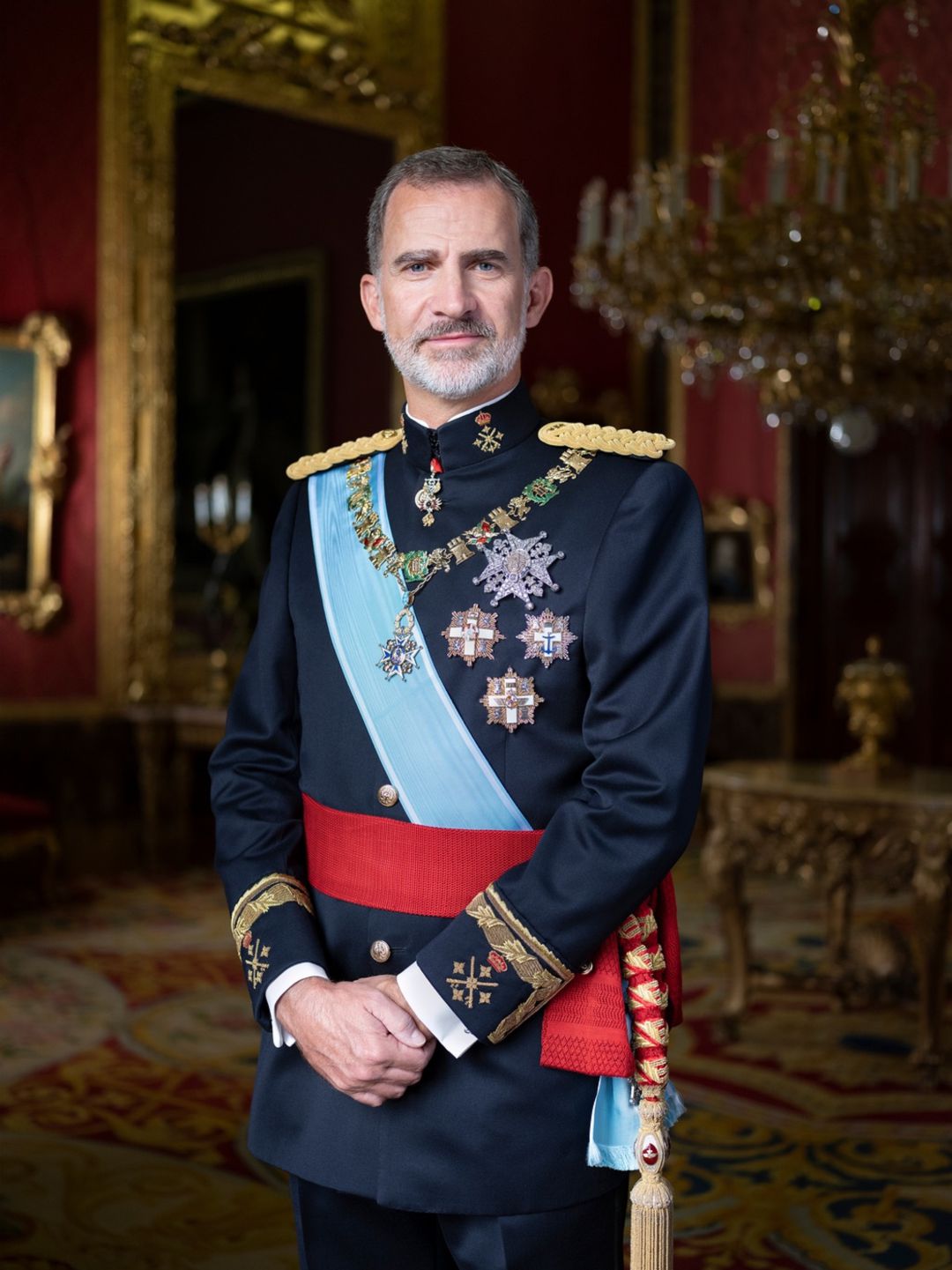 Imagen de archivo del rey Felipe VI Imagen de archivo del rey Felipe VI