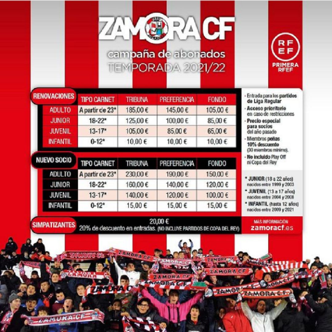 Cartel anunciador de la campaña de socios Cartel anunciador de la campaña de socios