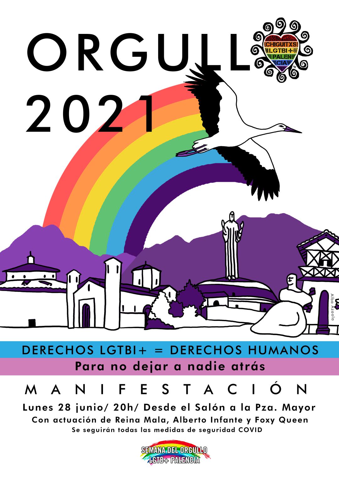 Chiguitxs LGTB+ Palencia celebra el Día del Orgullo Chiguitxs LGTB+ Palencia celebra el Día del Orgullo