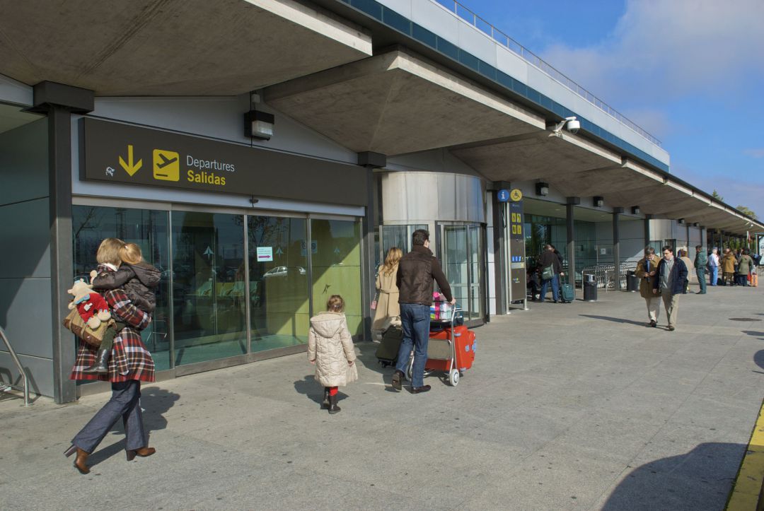 Imagen de un aeropuerto español Imagen de un aeropuerto español