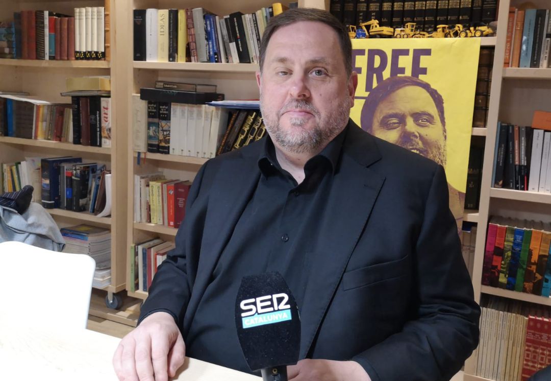 Imagen de archivo del presidente de Esquerra Republicana, Oriol Junqueras. Imagen de archivo del presidente de Esquerra Republicana, Oriol Junqueras.