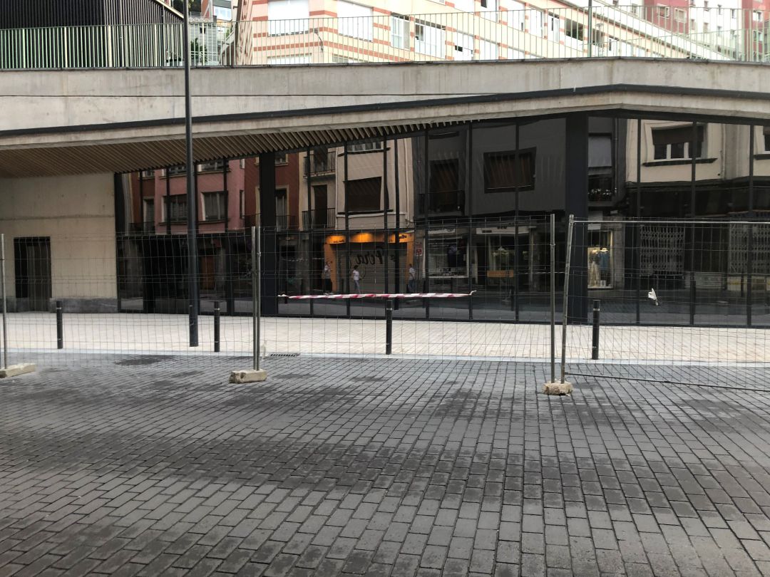 El edificio multiusos de Errebal está en la fase final de construcción El edificio multiusos de Errebal está en la fase final de construcción