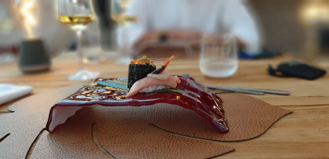 Plato del Restaurante Godai de Menorca Plato del Restaurante Godai de Menorca
