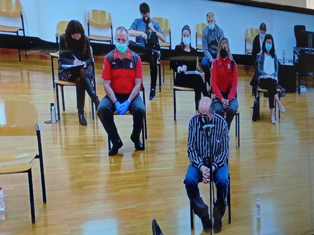 Uno de los acusados del crimen de Cáseda en el juicio Uno de los acusados del crimen de Cáseda en el juicio