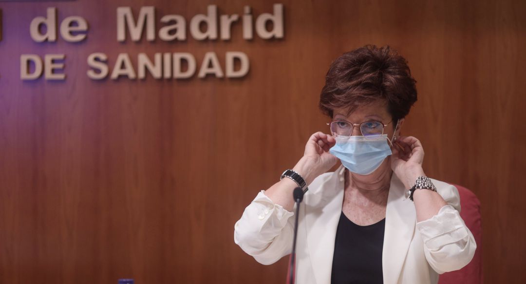 Elena Andradas, Directora General de Salud Pública de la Comunidad de Madrid. Elena Andradas, Directora General de Salud Pública de la Comunidad de Madrid.