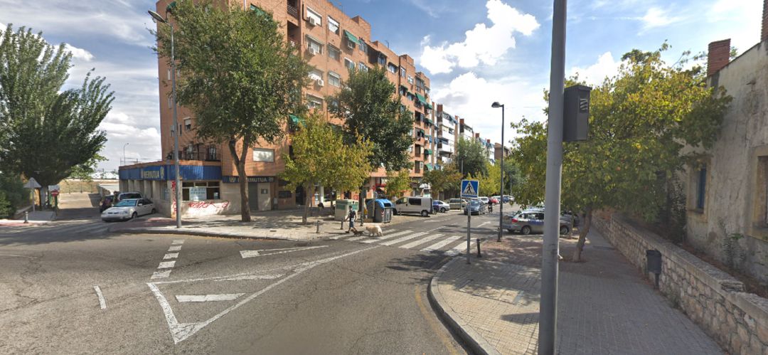 La avenida de Andalucía en Valdemoro La avenida de Andalucía en Valdemoro