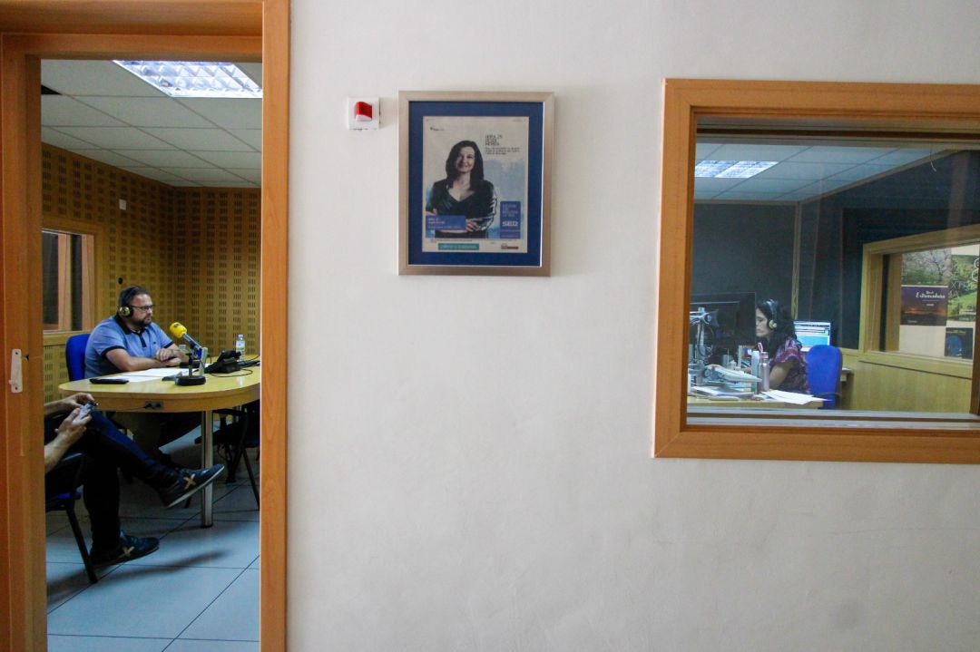 El alcalde de Mérida, Antonio Rodríguez Osuna en los estudios de SER Mérida El alcalde de Mérida, Antonio Rodríguez Osuna en los estudios de SER Mérida