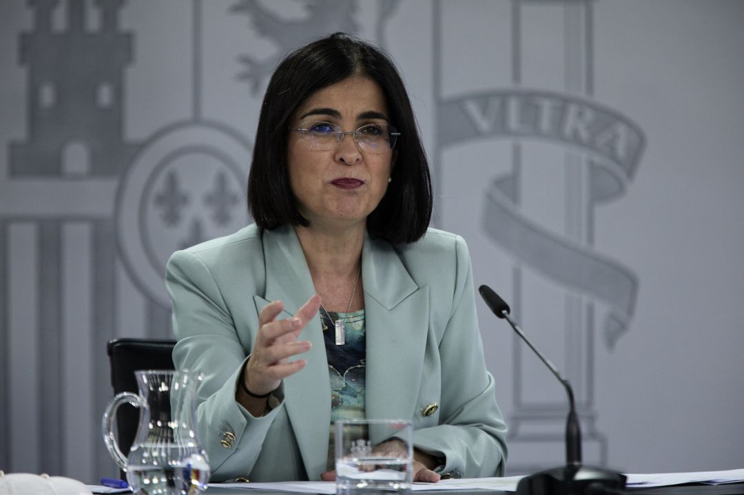 La ministra de Sanidad, Carolina Darias. La ministra de Sanidad, Carolina Darias.