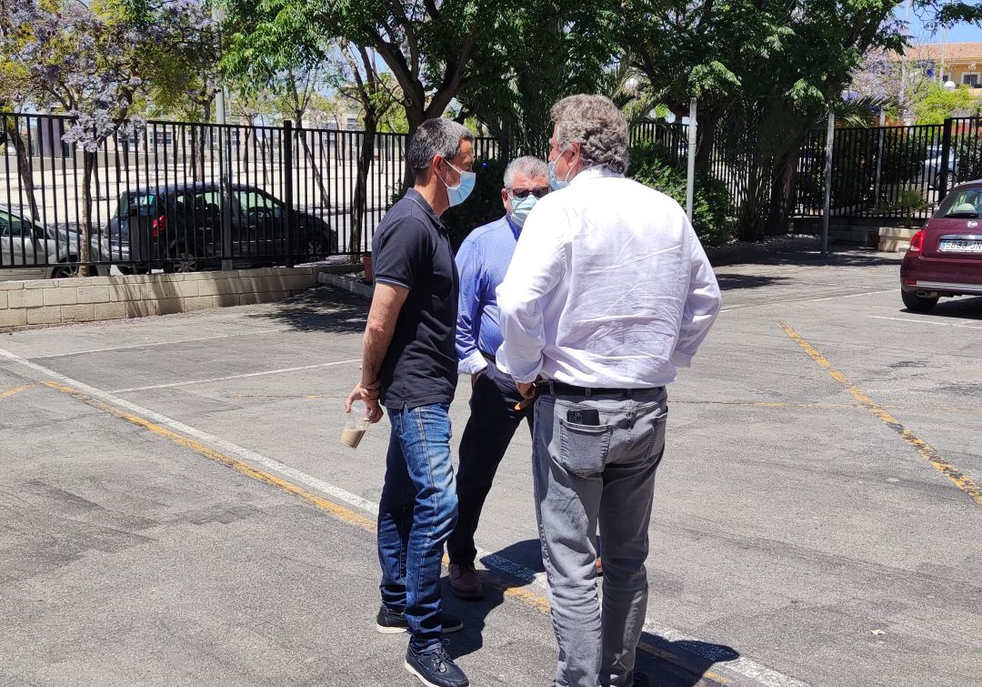 Ortiz, Del Pozo y Botella, en el Rico Pérez Ortiz, Del Pozo y Botella, en el Rico Pérez