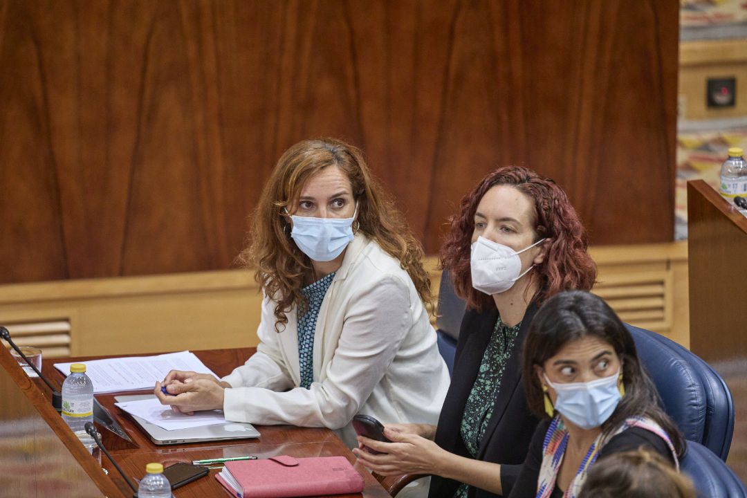 La portavoz de Más Madrid en la Asamblea, Mónica García. La portavoz de Más Madrid en la Asamblea, Mónica García.