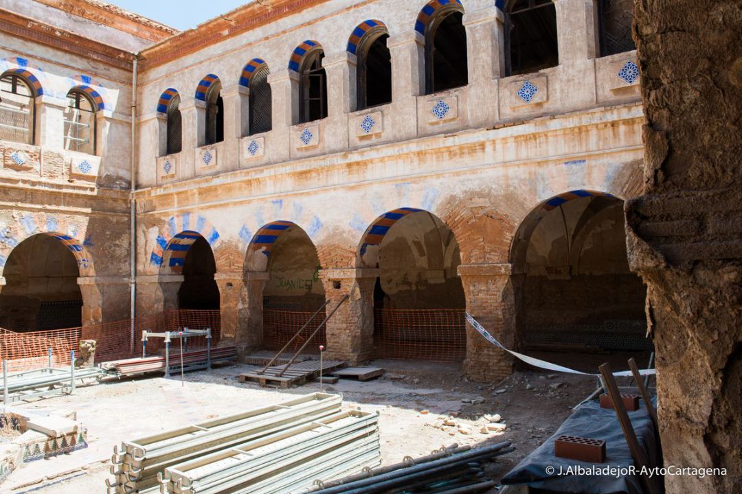 Obras de restauración en el Monasterio de San Ginés de la Jara (Cartagena) Obras de restauración en el Monasterio de San Ginés de la Jara (Cartagena)