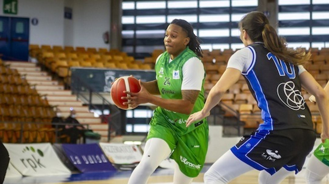 Joy Adams la pasada temporada cuando se enfrentó al IDK Joy Adams la pasada temporada cuando se enfrentó al IDK