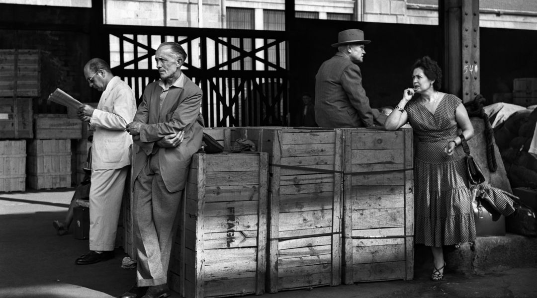 Una de las fotografías de la exposición de Ramon Masats en Alcobendas Una de las fotografías de la exposición de Ramon Masats en Alcobendas