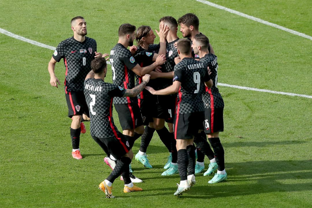 Celebración del gol de Iván Perisic Celebración del gol de Iván Perisic