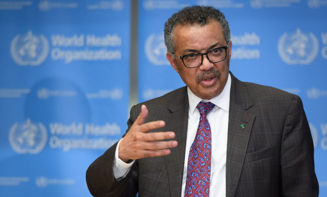 El director general de la OMS, Tedros Adhanom Ghebreyesus. El director general de la OMS, Tedros Adhanom Ghebreyesus.