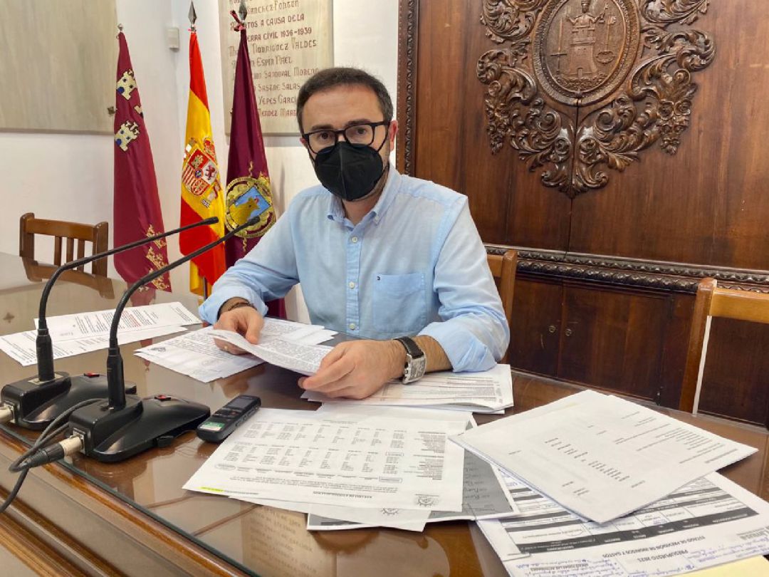 Isidro Abellán, concejal de hacienda del ayuntamiento de Lorca. Isidro Abellán, concejal de hacienda del ayuntamiento de Lorca.