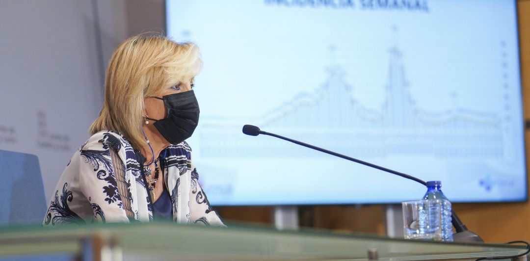 La consejera de Sanidad, Verónica Casado.
La consejera de Sanidad, Verónica Casado.