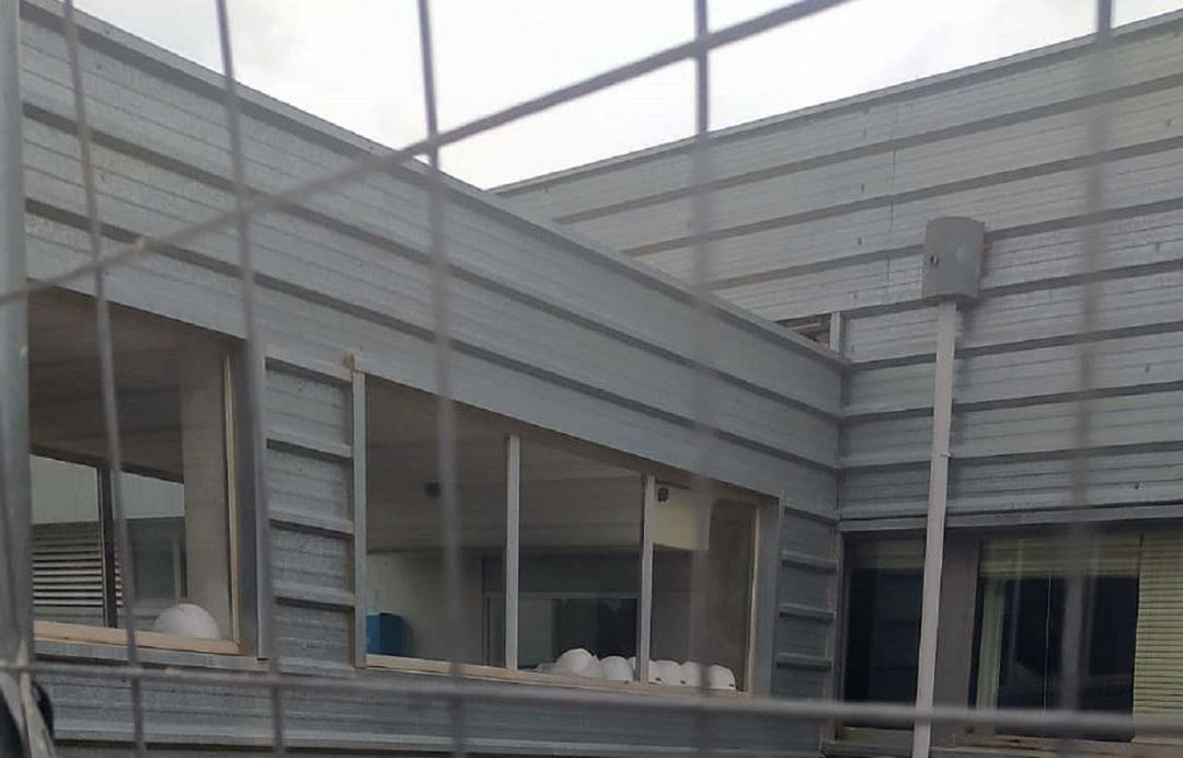 Zona que se está reformando para el Servicio de Radioterapia Zona que se está reformando para el Servicio de Radioterapia