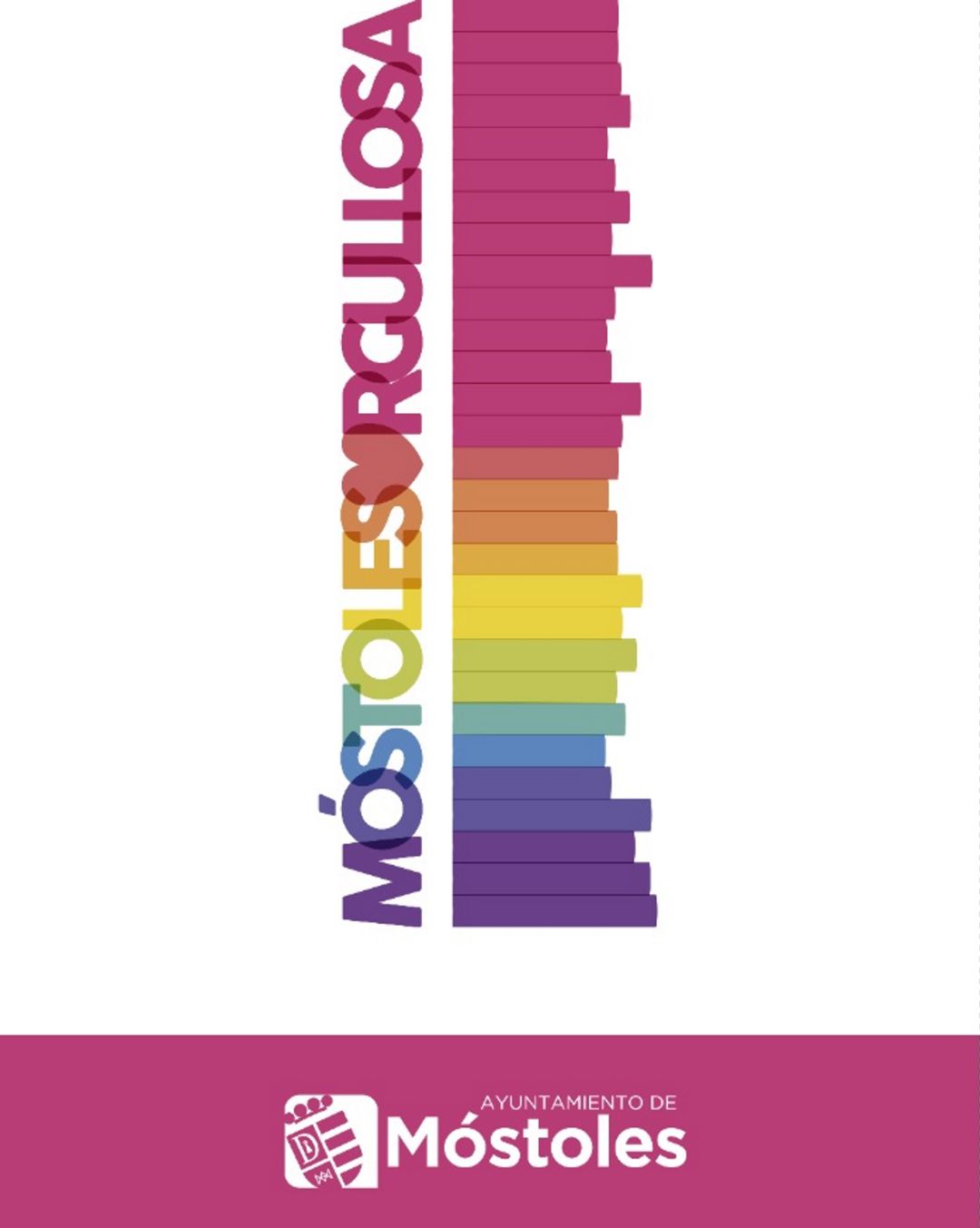 Cartel de la Semana del Orgullo LGTBI que organiza el Ayuntamiento de Móstoles Cartel de la Semana del Orgullo LGTBI que organiza el Ayuntamiento de Móstoles